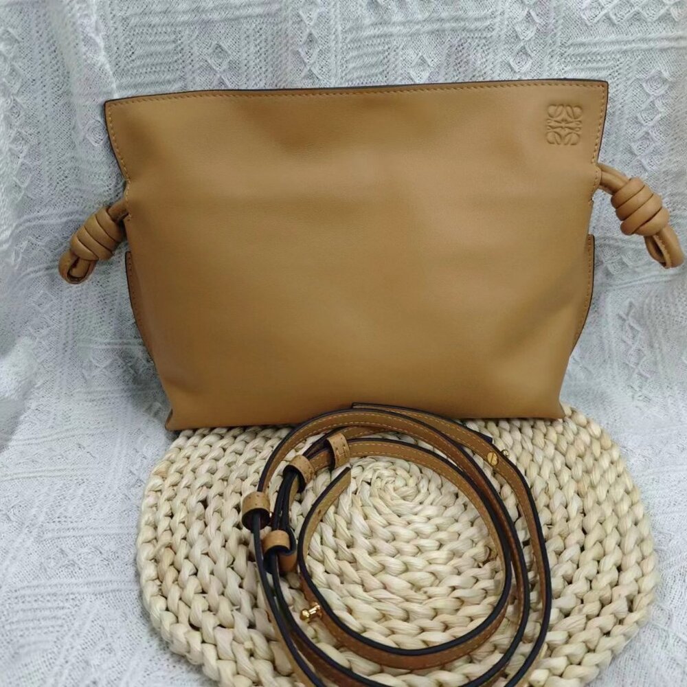 Loewe Mini Flamenco clutch in nappa calfskin